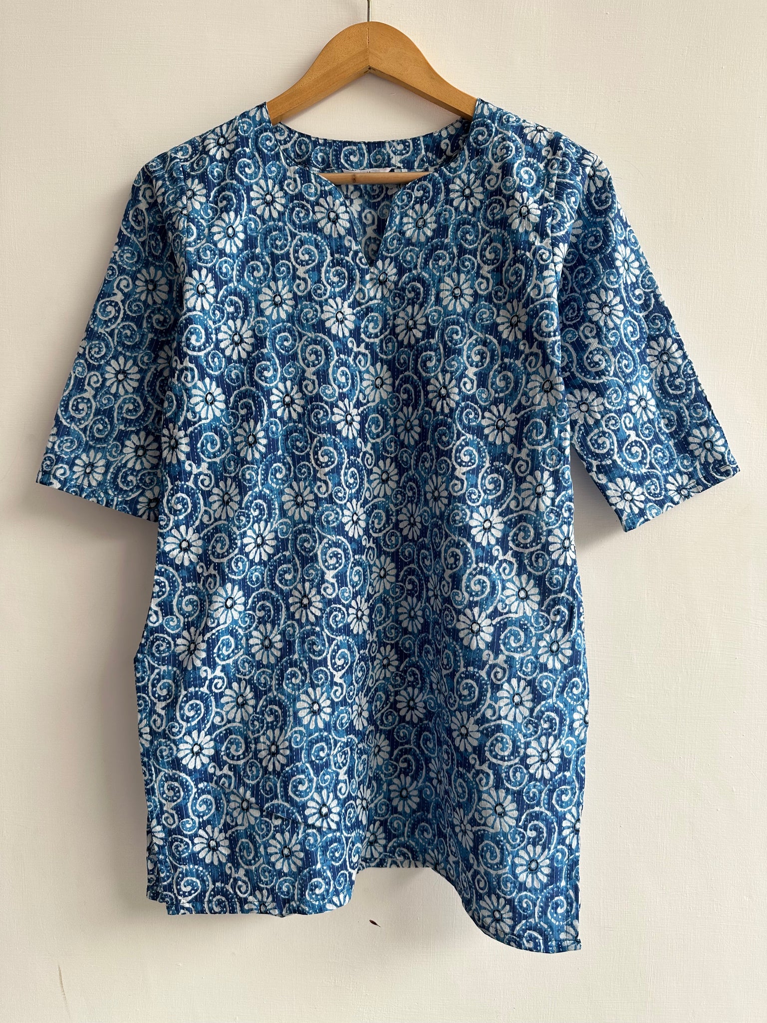 Short Kurta (Kantha fabric)