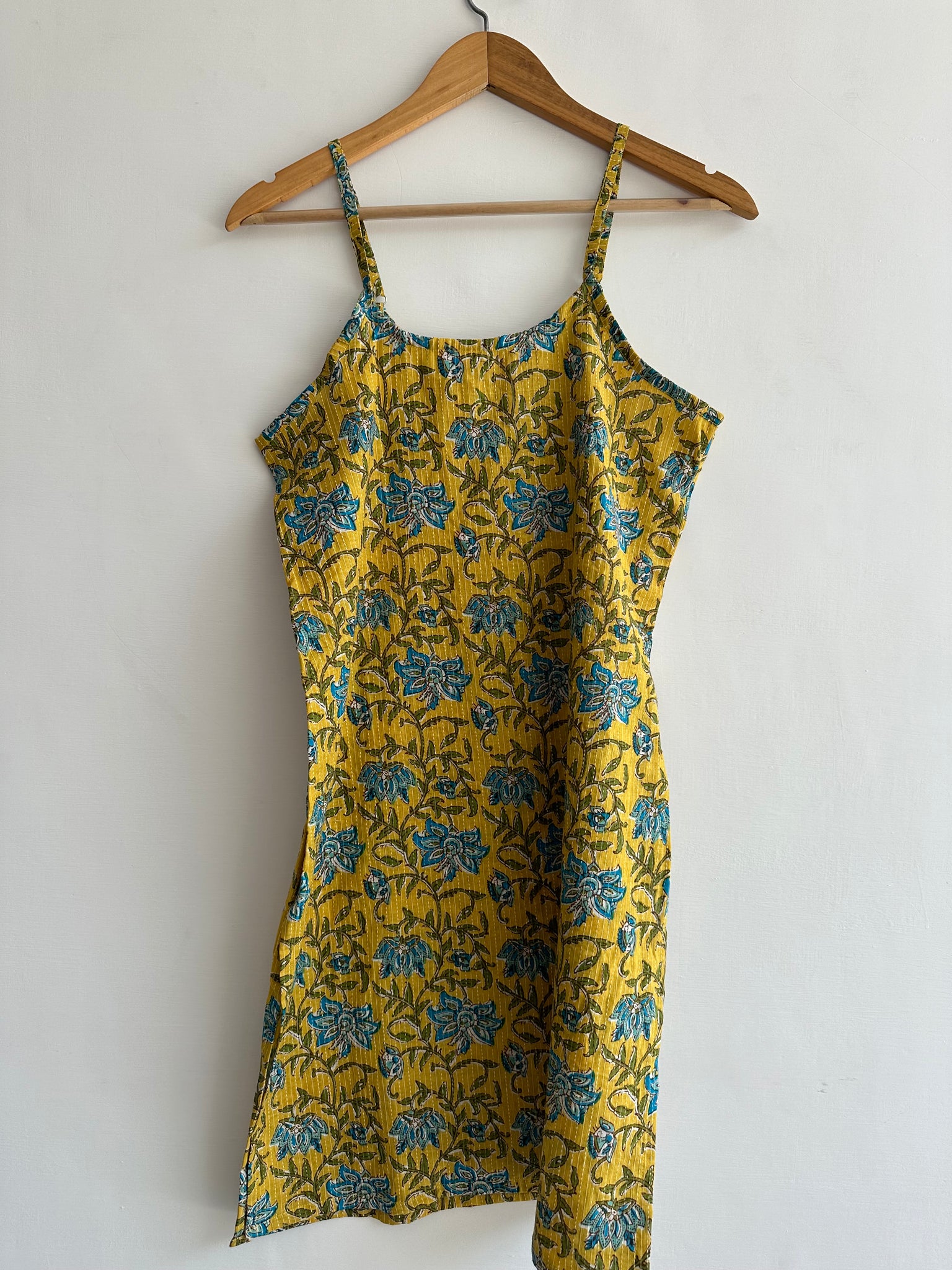 Strap Kurta (Kantha fabric)