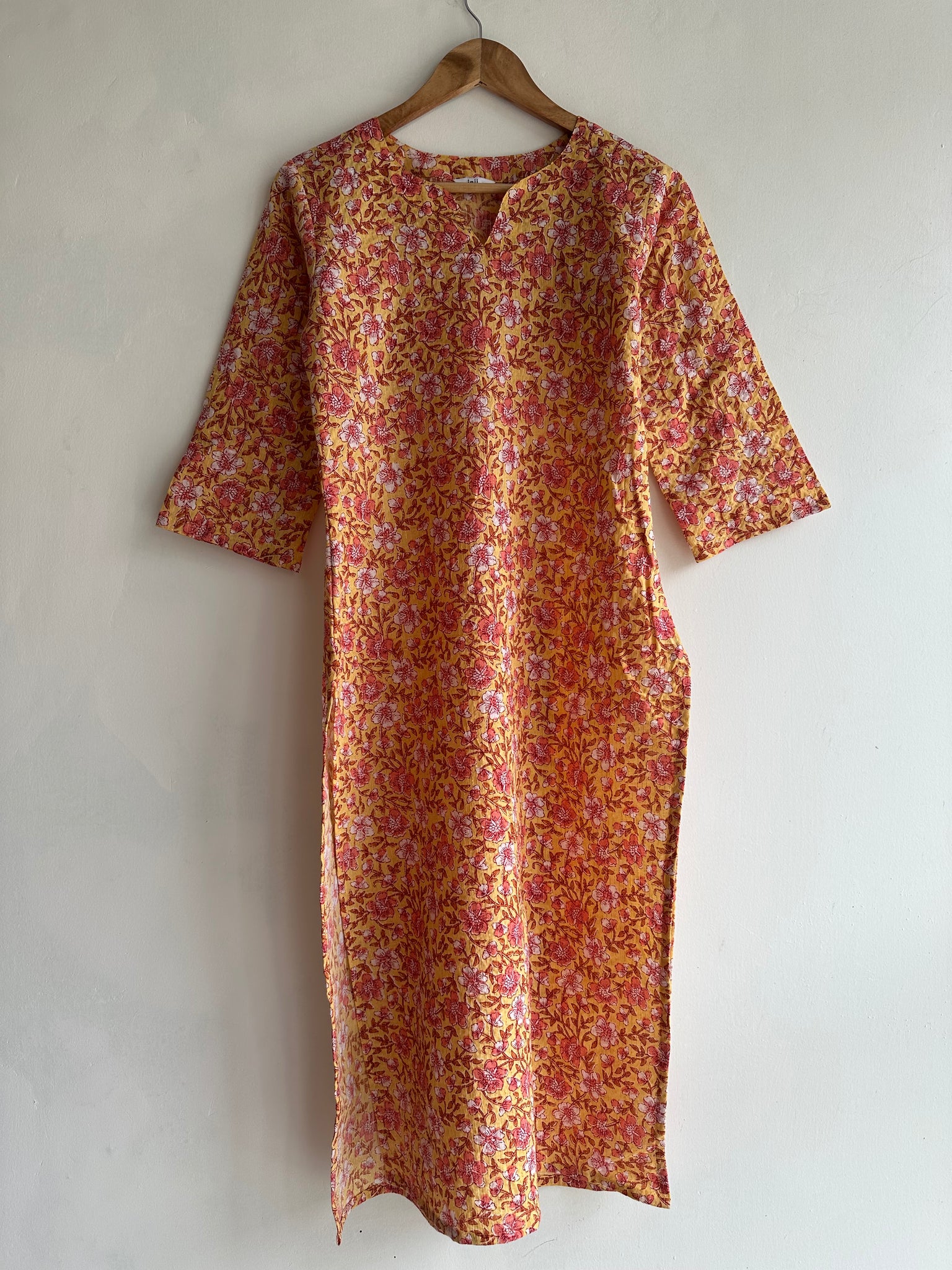 Straight Kurta (Kantha fabric)